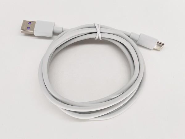 USB-A to USB-C 5A大電流閃充數(shù)據線