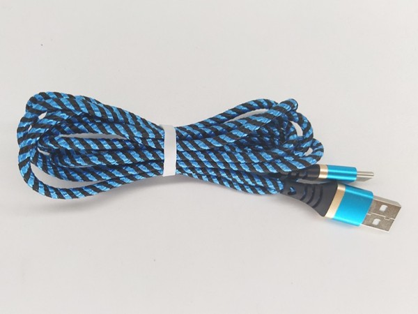1.5米USB Type-A轉(zhuǎn)USB Type-C編織數(shù)據(jù)線
